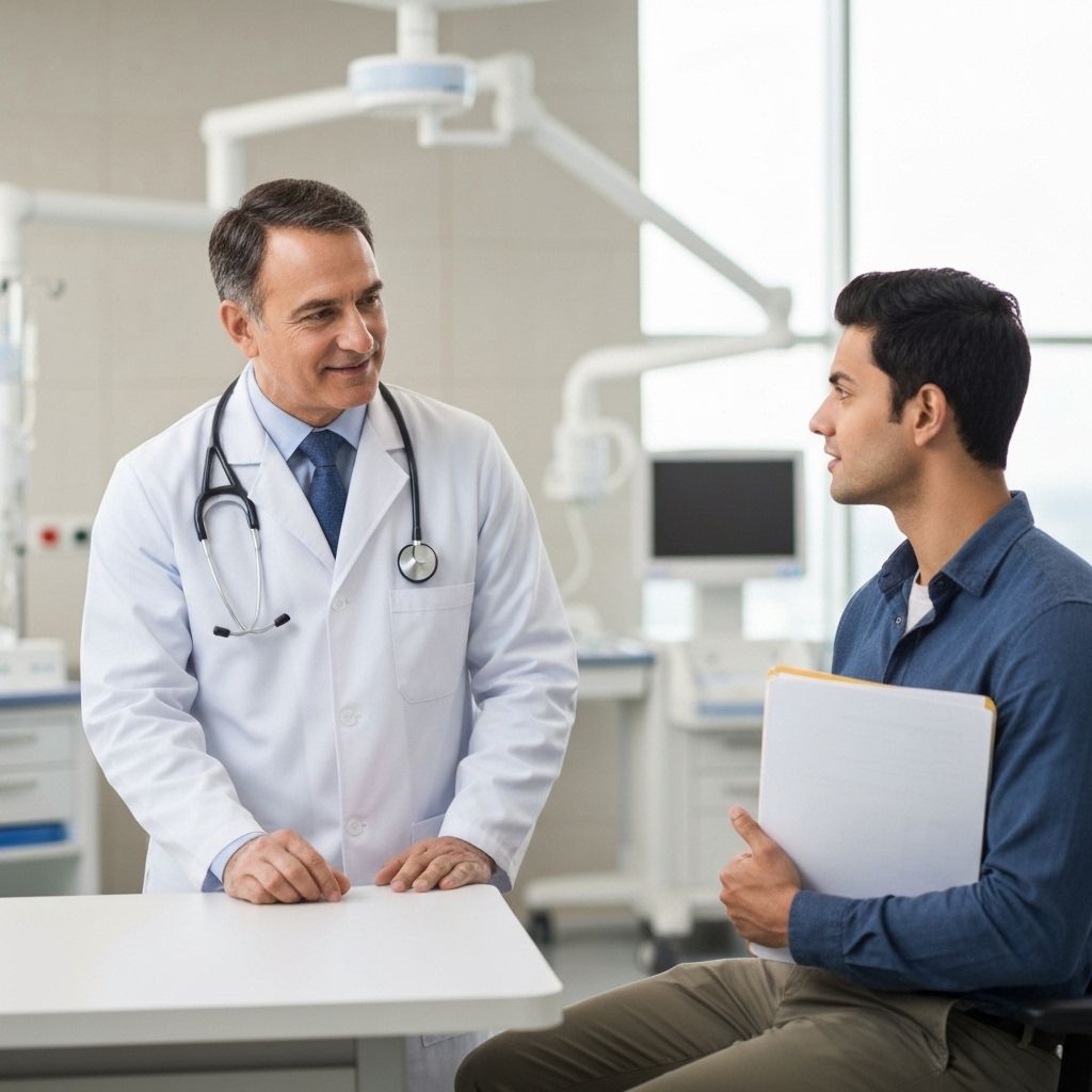 Professional medical travel consultation with Indian healthcare facilities